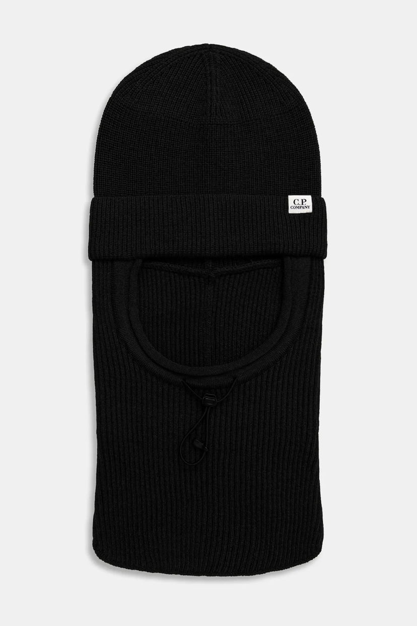 Beanie C.P. Company C.P. Company Knit Balaclava Sort | 19CMAC304A005509A