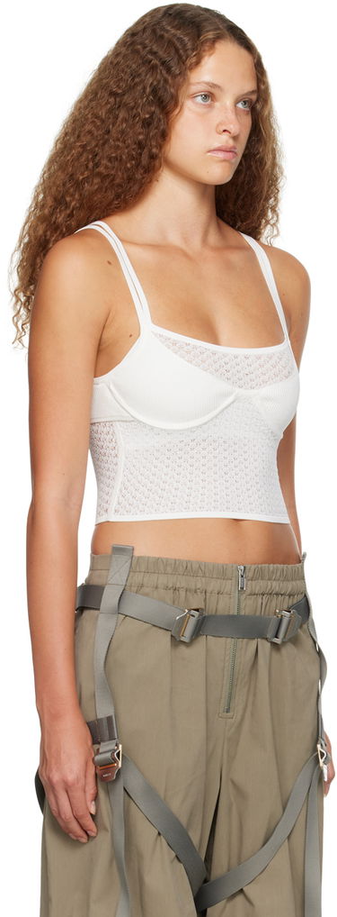 Tanktop Dion Lee Knit Tank Top Grå | A7722P23, 4