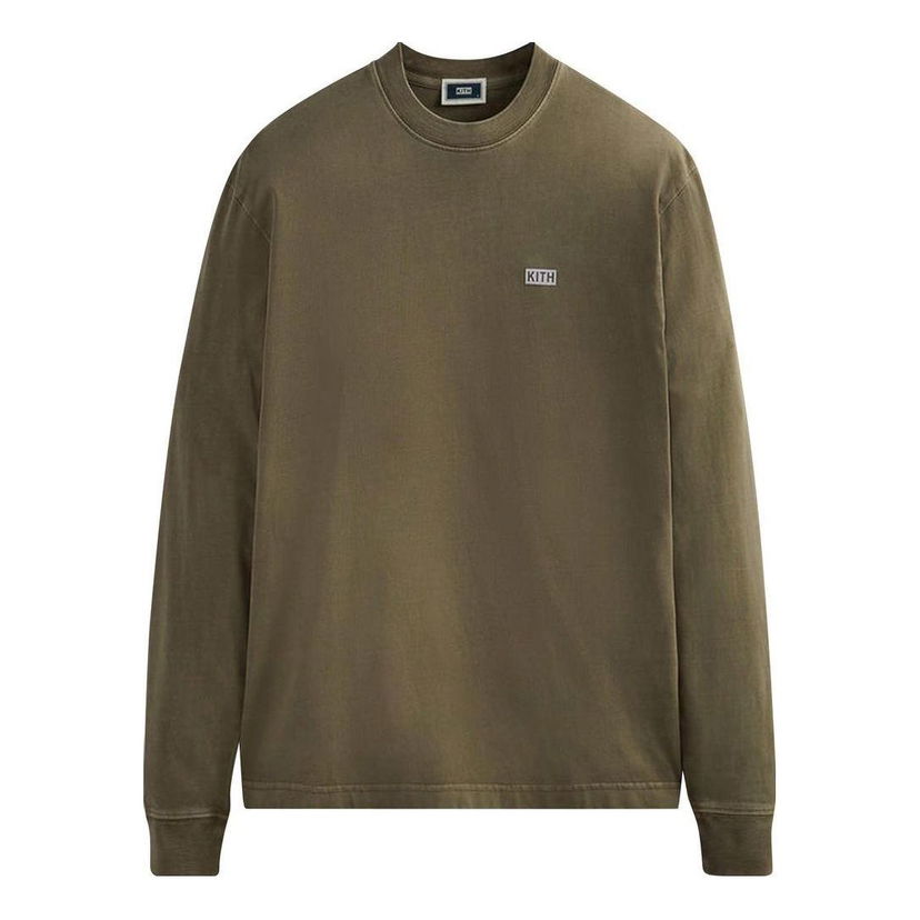 T-shirt KITH KITH Long-Sleeve T-Shirt Grøn | KHM030632-249