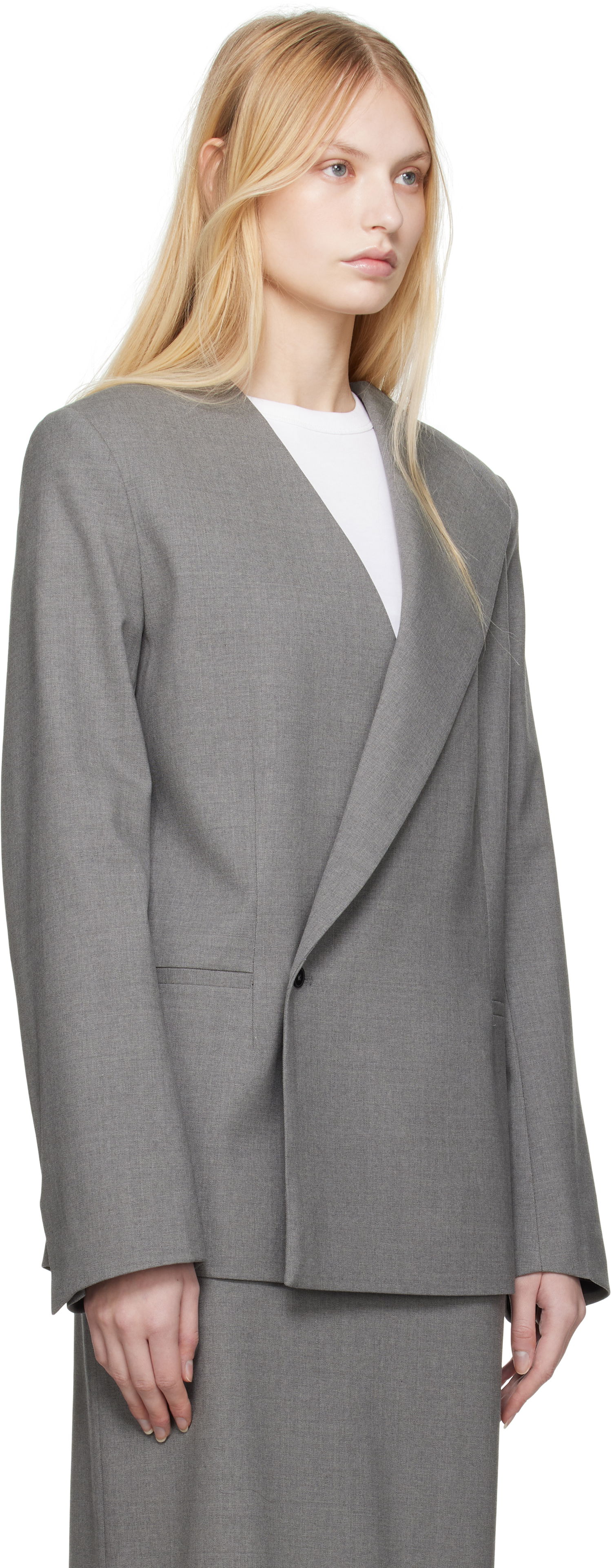 Jakke Loulou de Saison Loulou de Saison Nodo Blazer Grå | NODO, 1