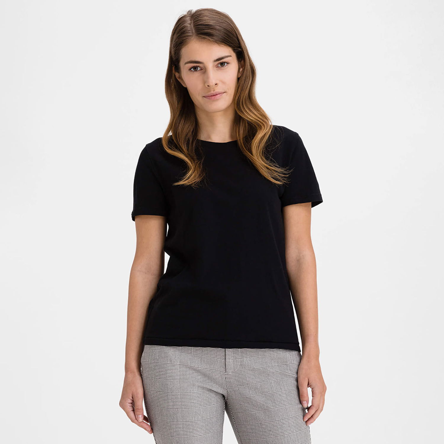 T-shirt GAP Basic Crewneck Tee True Black Sort | 795346-06, 0