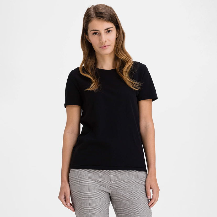 T-shirt GAP Basic Crewneck Tee True Black Sort | 795346-06