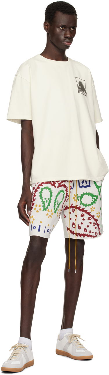 T-shirt Rhude Rhude Moonlight Badge T-Shirt Hvid | RHPS25TT03012, 3