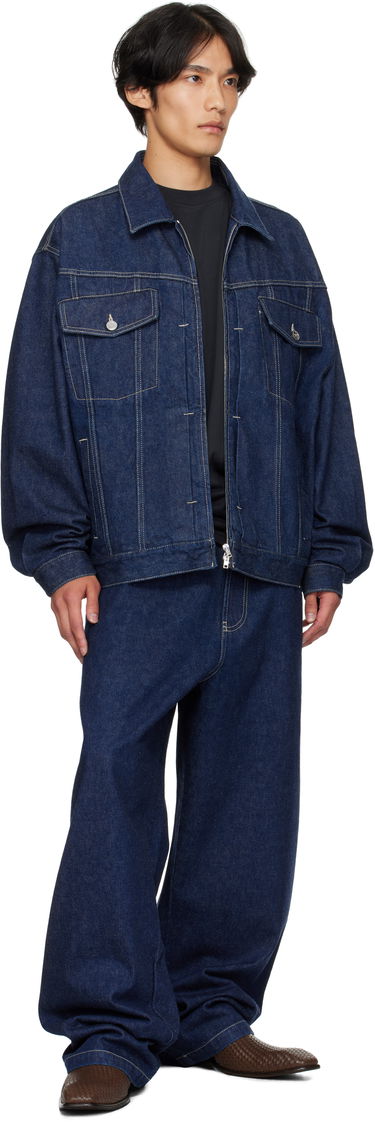 Jeans VETEMENTS VETEMENTS Hip-Hop Jeans Blå | UH76DP250N, 3