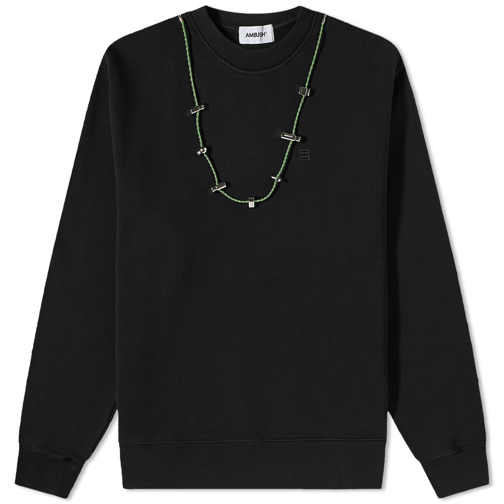 Sweater Ambush Stoppers Crewneck Sort | BMBA028F22FLE0011055, 0