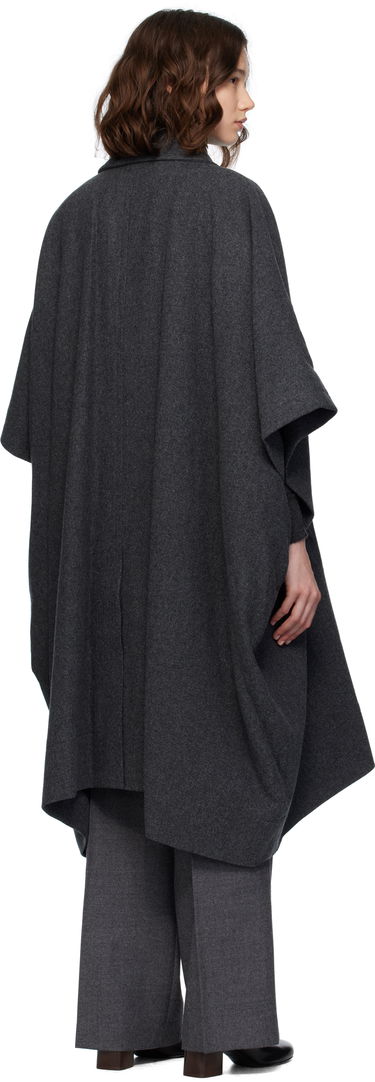 Frakker Maison Margiela MM6 Maison Margiela Wool Cape Coat Grå | S52AH0083 M35473, 2