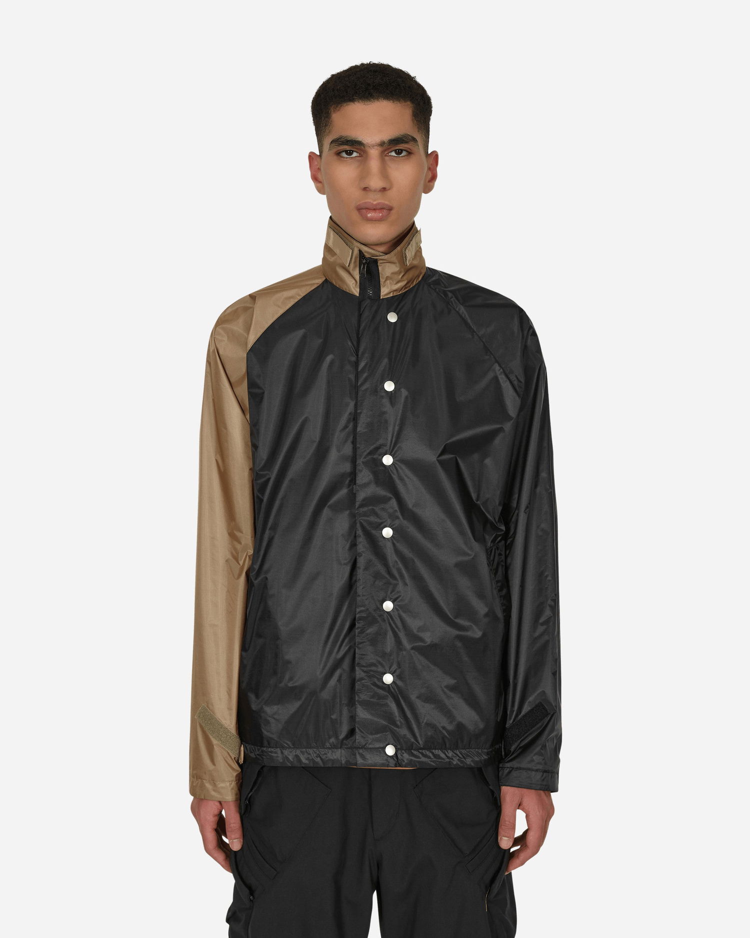 Jakke Acronym 2L GORE-TEX INFINIUM™ WINDSTOPPER® Jacket Sort | J95-WS BLACKKHAKI, 0