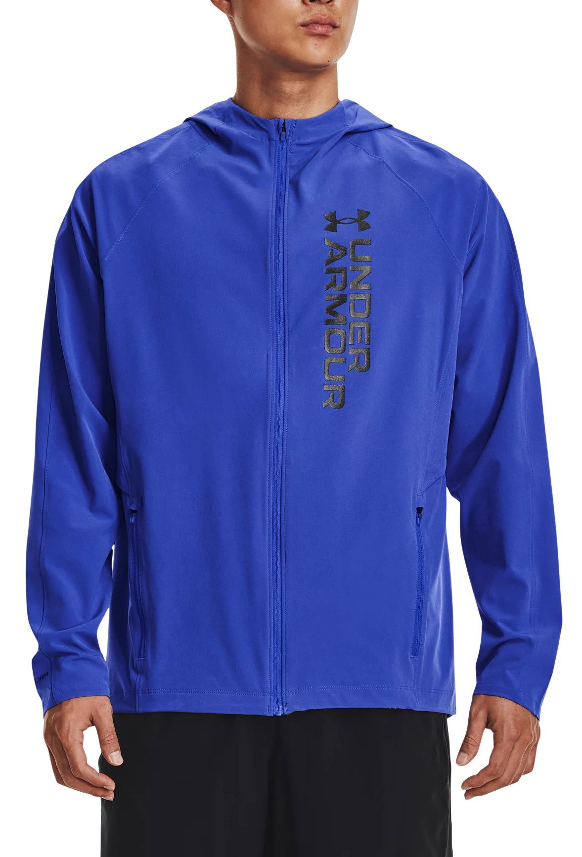 Vindjakke Under Armour Jacket OutRun the Storm Blå | 1361502-486, 0