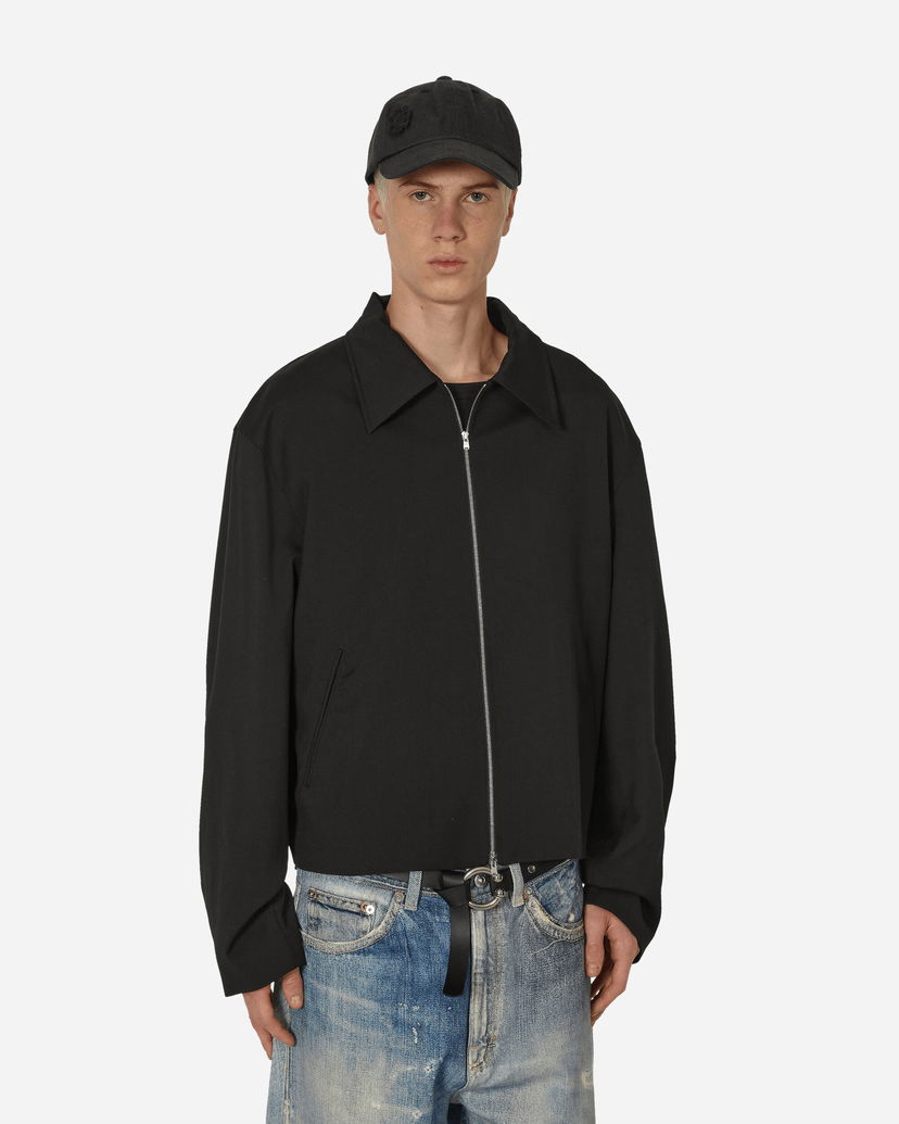 Bomberjakke OUR LEGACY Cropped Zip Jacket Sort | M2230MBW 001