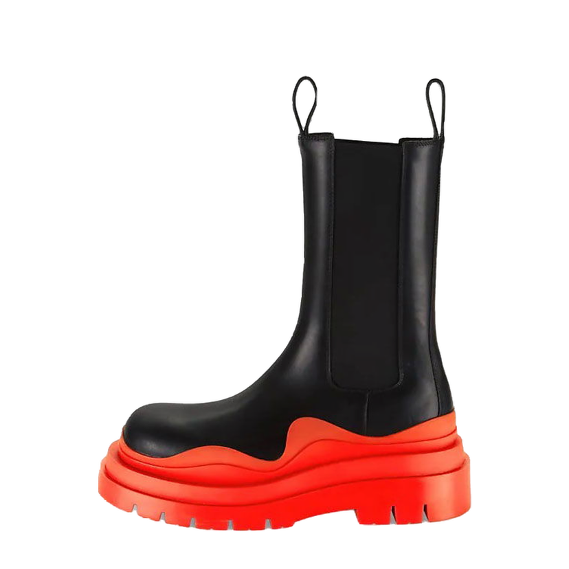 Sneakers og sko Bottega Veneta Tire Chelsea Boots Sort | 630297 VBS50 1487