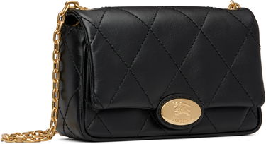 Håndtaske Burberry Burberry Quilted Lambskin Strand Clutch Sort | 8111640, 1