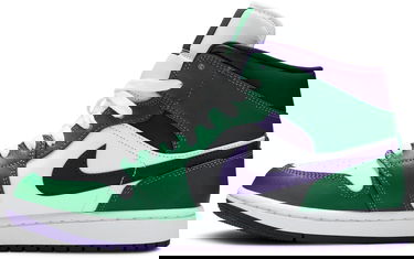 Sneakers og sko Jordan Air Jordan 1 Mid "Hulk" Grøn | 554724-300, 1