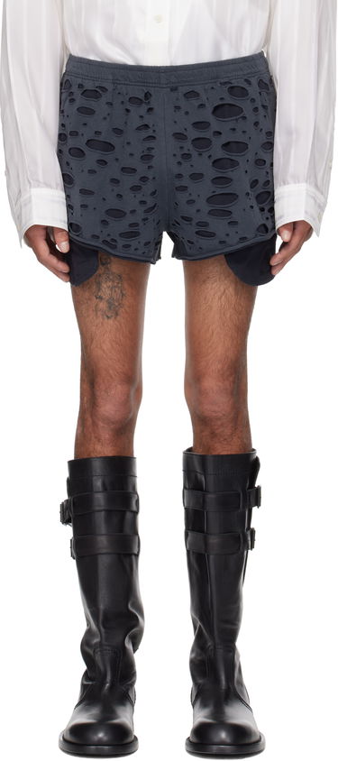 Shorts Acne Studios Acne Studios Distressed Shorts Grå | BE0187-, 0
