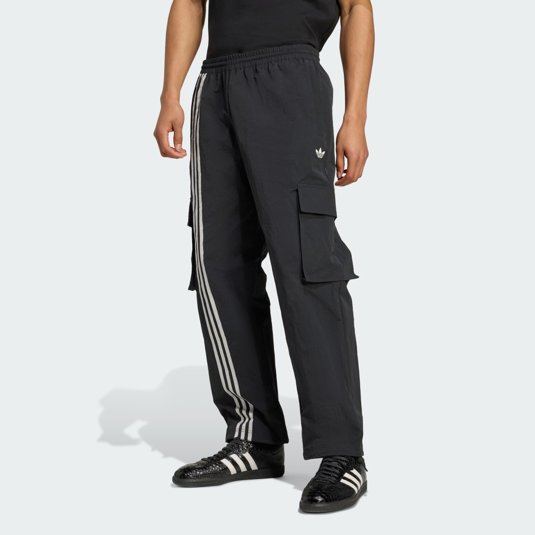 Cargo bukser adidas Performance Front Stripes Woven Cargo Pants Sort | JV9892, 0