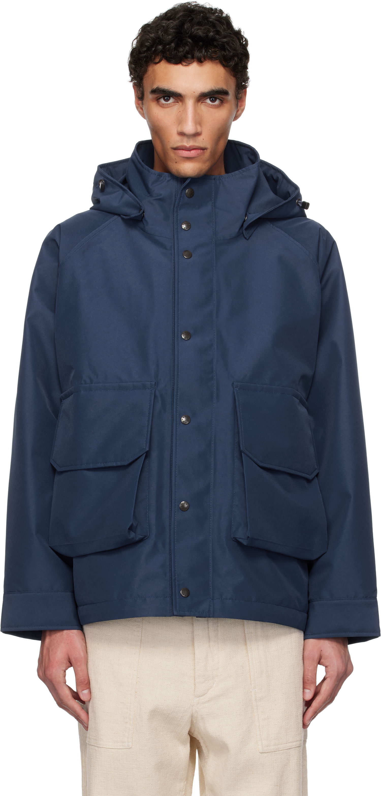 Parka NANAMICA nanamica 2L GORE-TEX Cruiser Jacket Mørkeblå | S25SA037U, 0