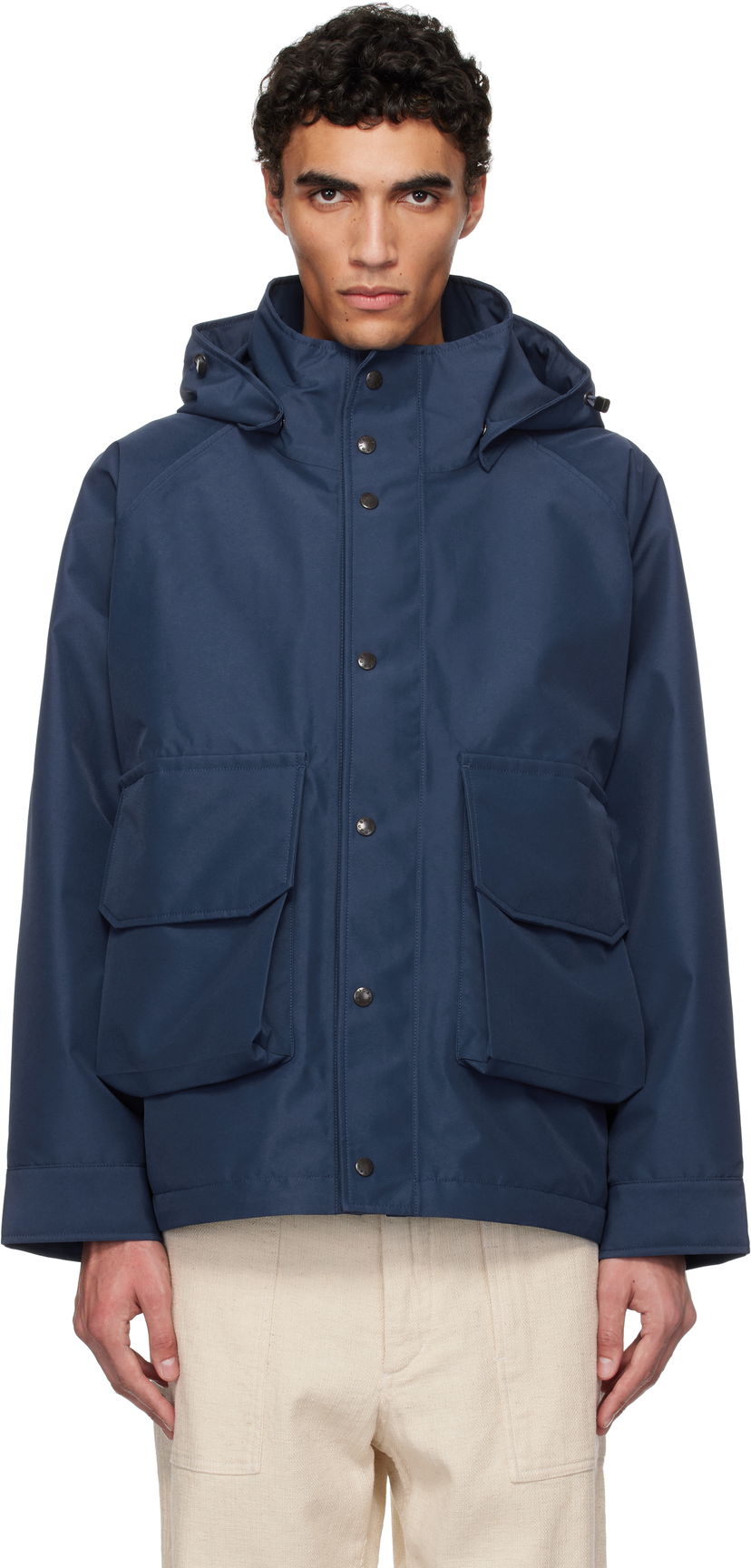 Parka NANAMICA nanamica 2L GORE-TEX Cruiser Jacket Mørkeblå | S25SA037U