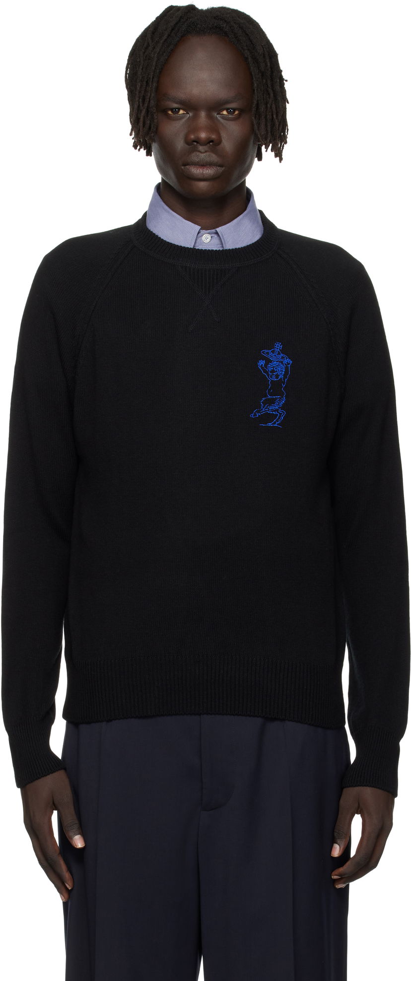 Sweater Vivienne Westwood Vivienne Westwood Joshua Sweater Sort | 2701002P-Y0021-