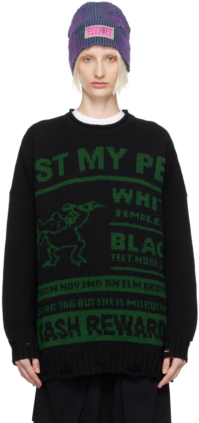 Sweater Maison Margiela Sweater Lost My Pet Sort | S62HL0027 M13075, 0