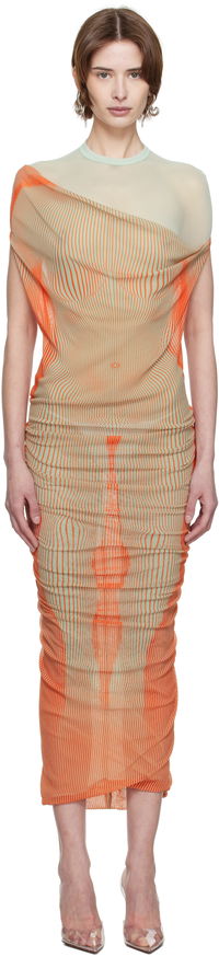 Jean Paul Gaultier Draped Body Morphing Maxi Dress