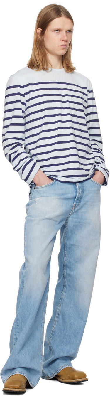 Jeans Acne Studios Loose Fit Jeans Blå | B00277-, 3