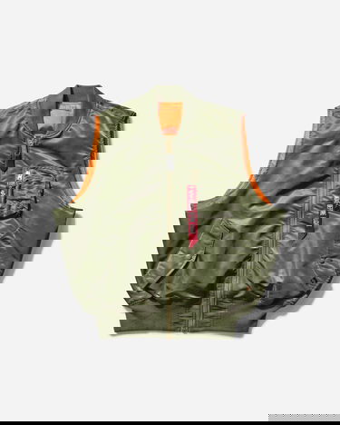 Vest Alpha Industries MA-1 Heritage Vest Grøn | X156146 01, 1