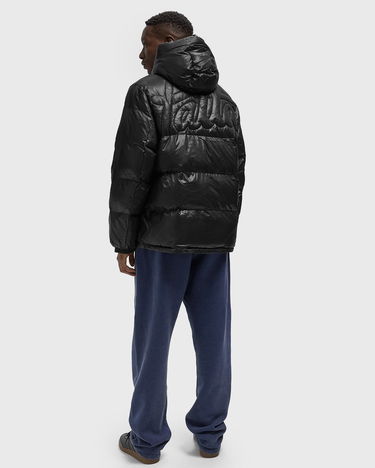 Puffer jakke Patta Quilted Script Logo Hooded Puffer Jacket Sort | POC-AW25-3200-348-0031-001, 2