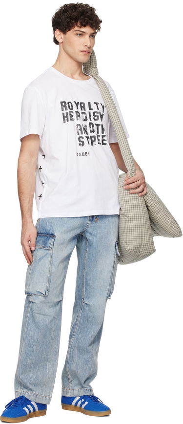 T-shirt Ksubi Ksubi Hero Kash T-Shirt Hvid | MPS25TE042, 3