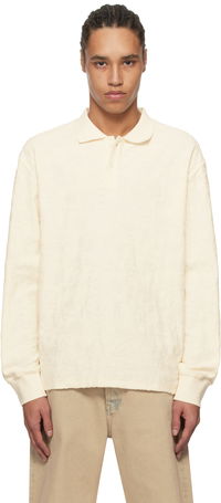 Soulland Robert Plush Long Sleeve Polo