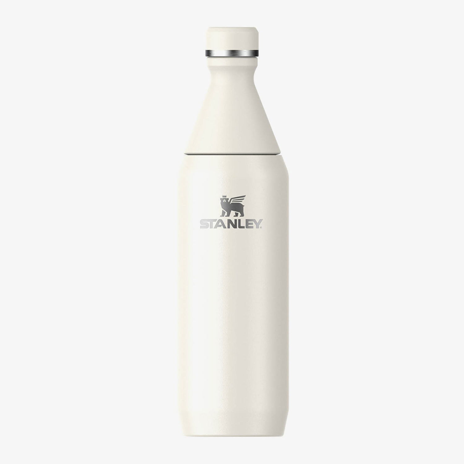 Drikkeflaske Stanley The All Day Slim Bottle 600 ml Cream Gloss Universal Hvid | 10-12069-022, 0