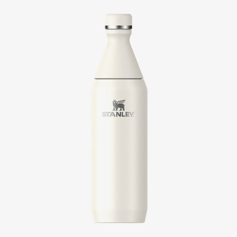 Drikkeflaske Stanley The All Day Slim Bottle 600 ml Cream Gloss Universal Hvid | 10-12069-022
