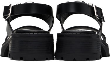 Sneakers og sko Versace Medusa Buckle Platform Block-Heel Sandals 80 mm Sort | 1015472_1A04174_1B00P, 1