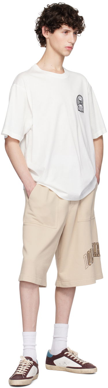 T-shirt Dolce & Gabbana Dolce&Gabbana T-Shirt With Embroidered Logo Hvid | G8PN9ZG7NYE, 3