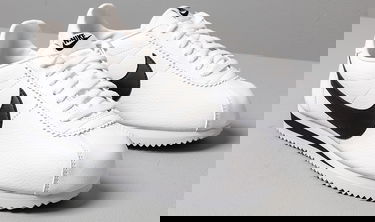 Sneakers og sko Nike Classic Cortez Leather Hvid | 749571-100, 4
