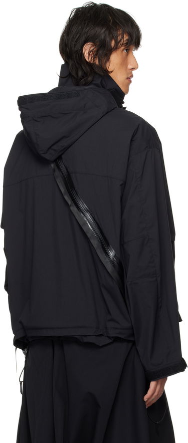 Vindjakke Acronym J115K-E Hooded Technical Jacket Sort | J115K-E, 2