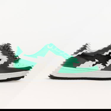 Sneakers og sko BAPE A BATHING APE Bape Sta 3 Green Grøn | 001FWK302303L GRN, 2