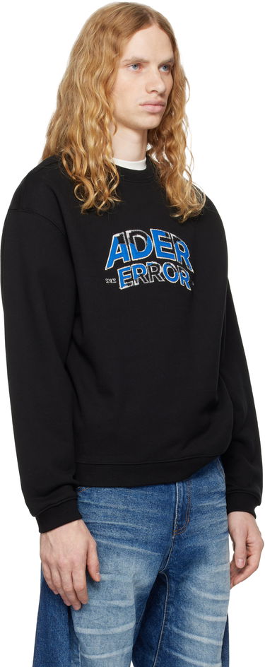 Sweatshirt ADER ERROR Embroidered Logo Sweatshirt Sort | BN25FYSW0101BK, 1