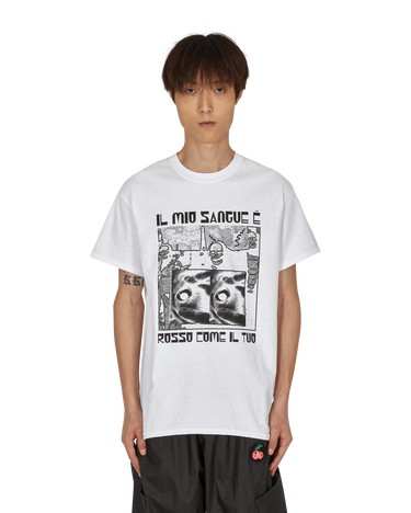 T-shirt Slam Jam Brain Dead Charity Hvid | SJCMTS01JY01 WHT001, 0