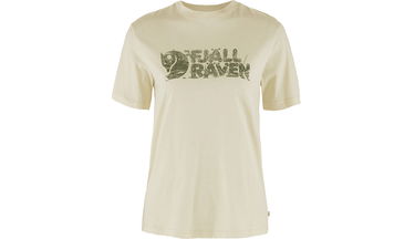 T-shirt FJÄLLRÄVEN Lush Logo T-shirt Beige | F14600165-113, 0