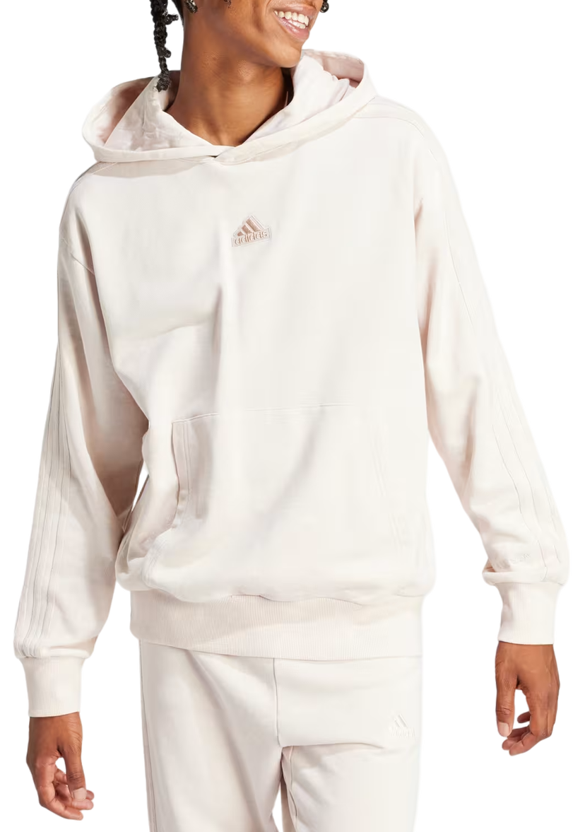 Sweatshirt adidas Originals All SZN French Terry 3-Stripes Hoodie Beige | ir5195