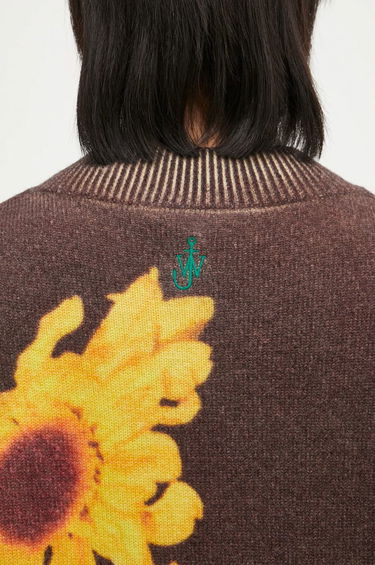 Sweater JW Anderson Printed Vest Brun | KW1305-YN0008-685, 3