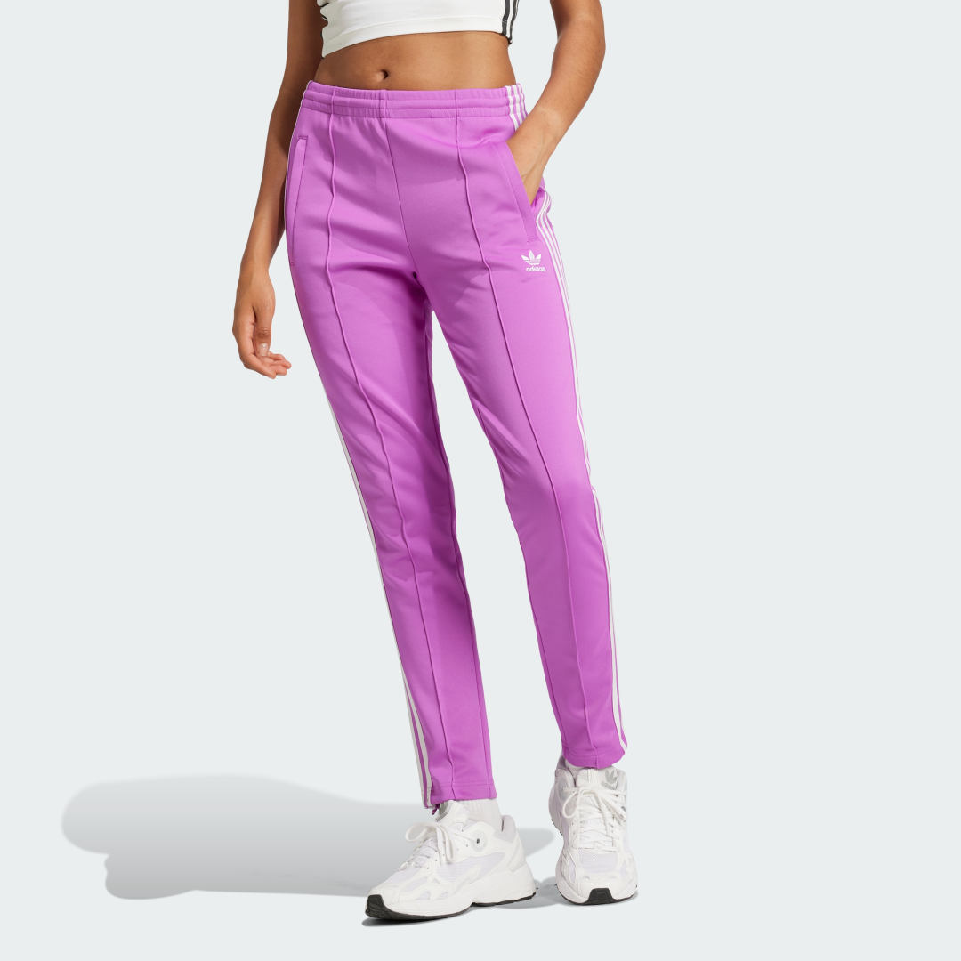 Joggingbukser adidas Performance Adicolor SST Track Pants Lilla | IY2183, 0
