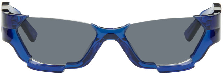 Solbriller Feng Chen Wang Feng Chen Wang Deconstructed Sunglasses Blå | SSE-WS02-BLC, 0