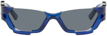 Solbriller Feng Chen Wang Feng Chen Wang Deconstructed Sunglasses Blå | SSE-WS02-BLC, 0