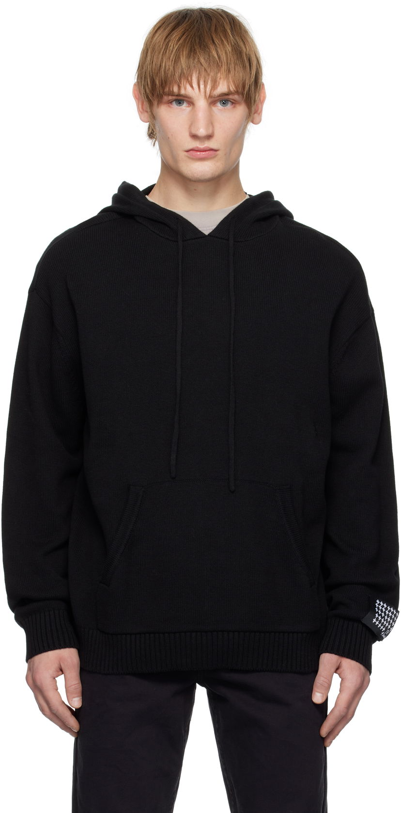 Sweatshirt Ksubi Knit Hoodie with Kangaroo Pocket Sort | MPS25KW005