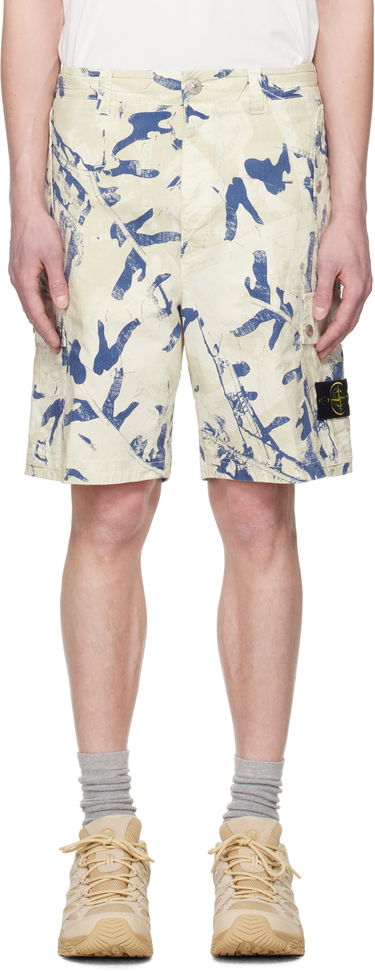 Shorts Stone Island Stone Island Bermuda Comfort Cargo Shorts Beige | K1S15 L100004 S00E1, 0