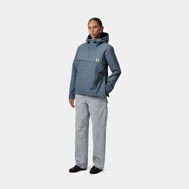 Vindjakke Carhartt WIP Nimbus Hooded Pullover Blå | I035694_9, 2