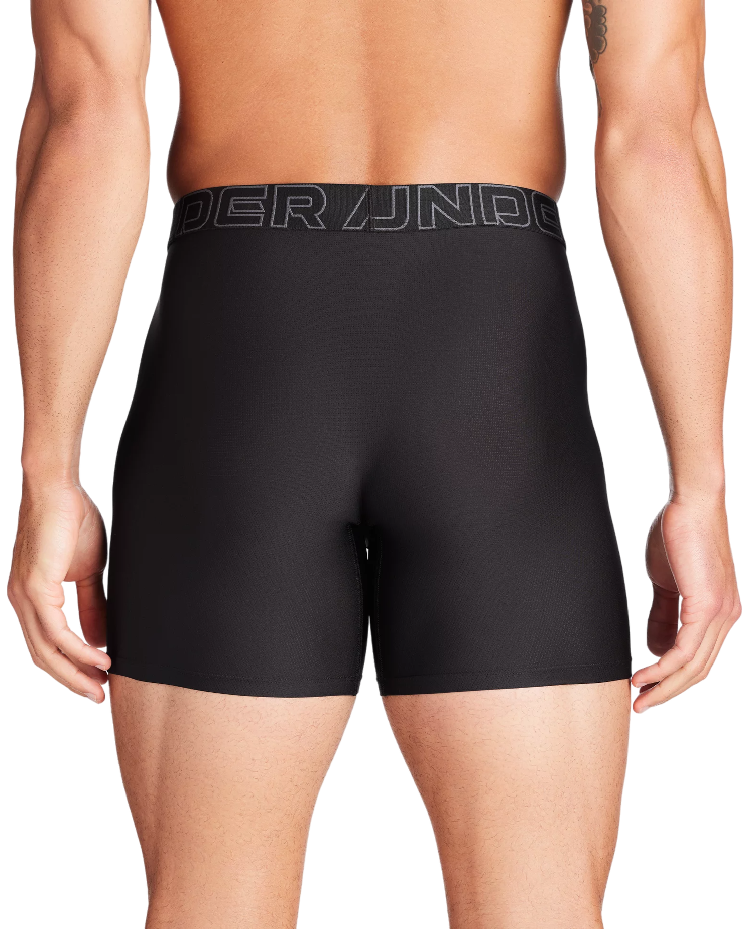 Boksere Under Armour Performance Tech™ Mesh 6" 3P Sort | 1383884-001, 1