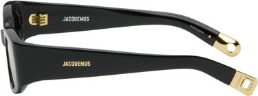 Solbriller Jacquemus 'Les Lunettes Ovalo' Sunglasses Sort | JAC4C1SUN, 4