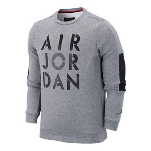 Sweater Jordan Jordan Word Mark Long Sleeve Sweatshirt Grå | CK1355-091