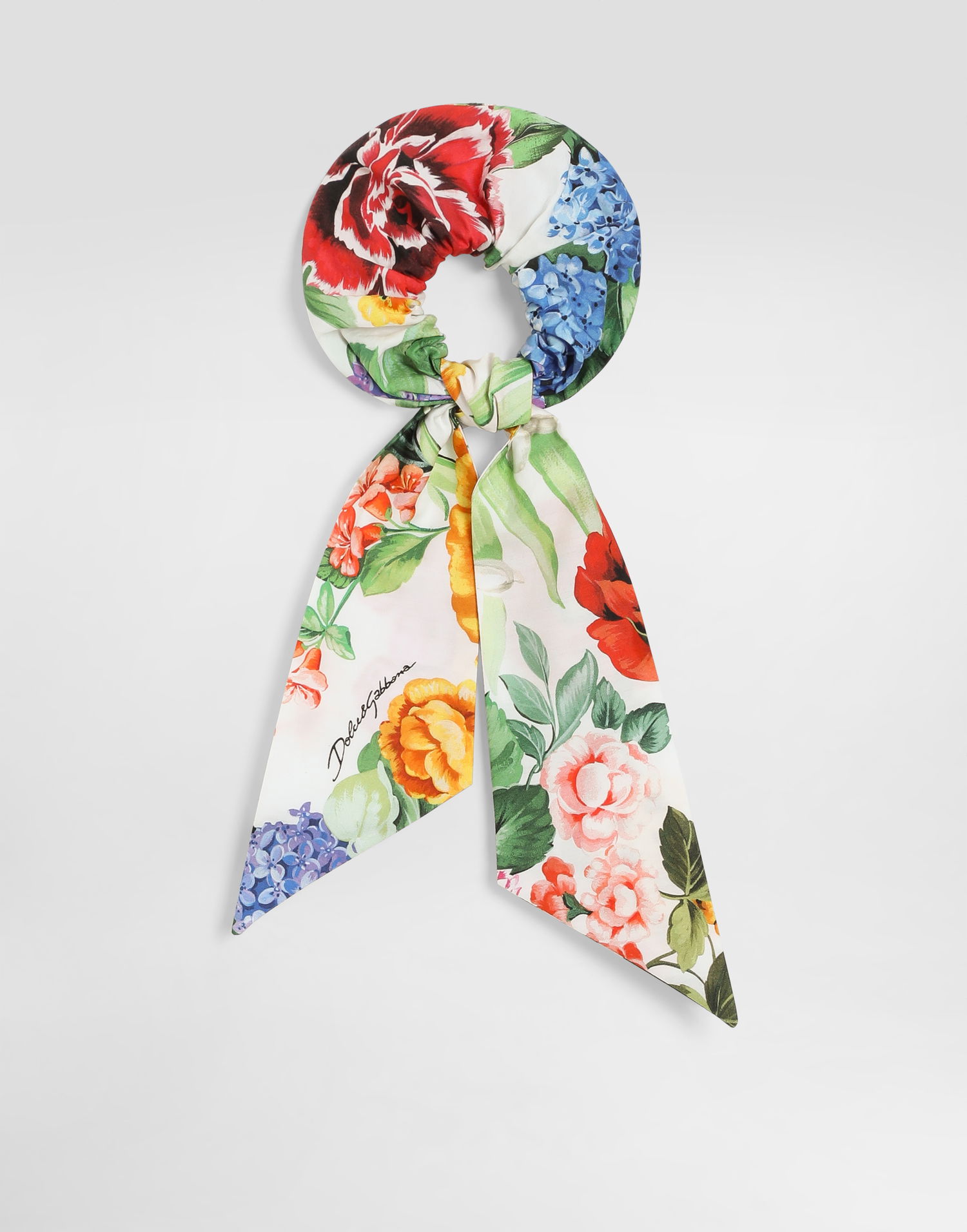 Tørklæde Dolce & Gabbana Dolce & Gabbana Floral Print Poplin Scrunchie Flerfarvet | LB7A22HS5S5HA5KU, 0